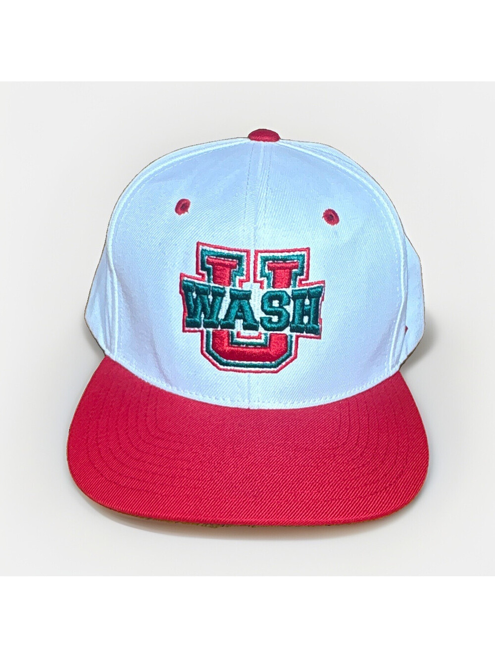 VTG Wash U Bears Snapback Hat Zephyr Washington University St Louis Red White